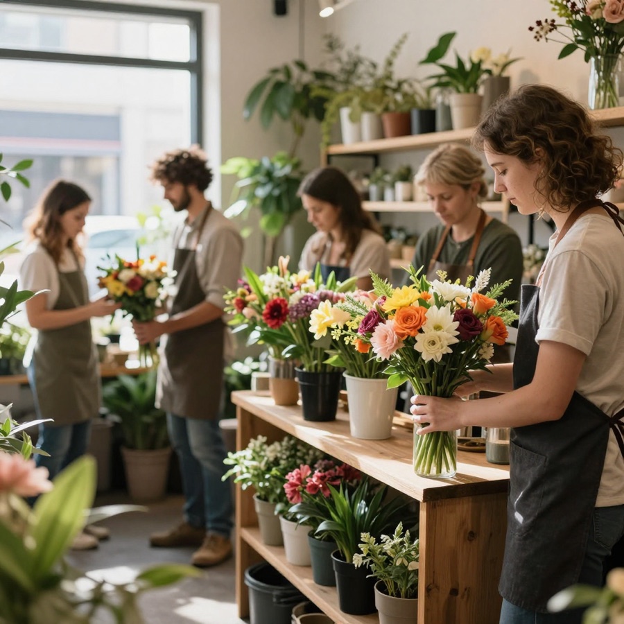 Flower shops
